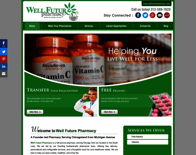 Wellfuturepharmacy.com thumbnail