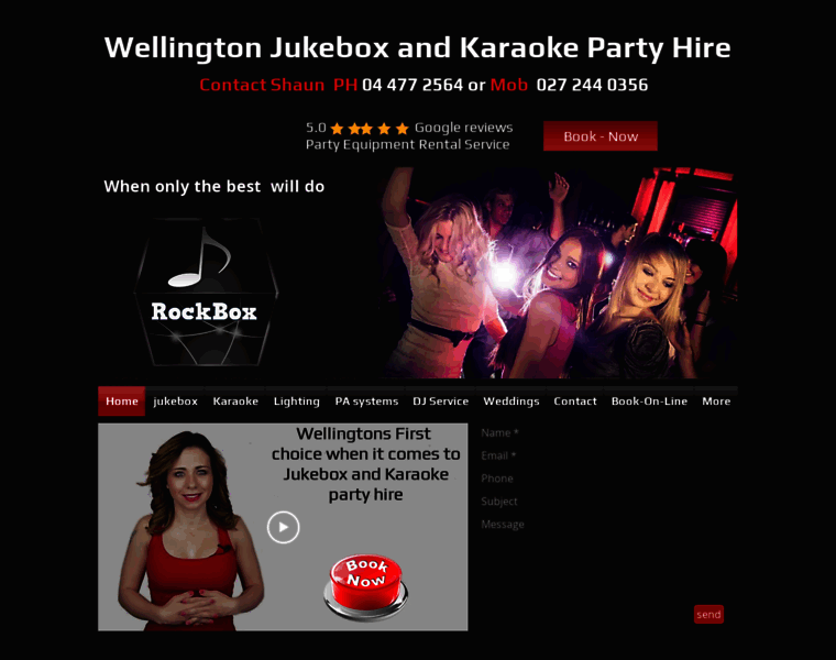 Wellington-jukebox-and-karaoke-party-hire.co.nz thumbnail