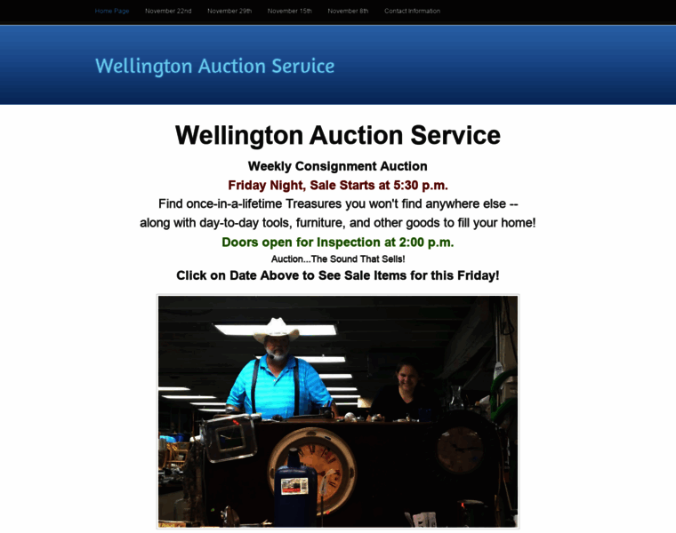 Wellingtonauctionservice.com thumbnail