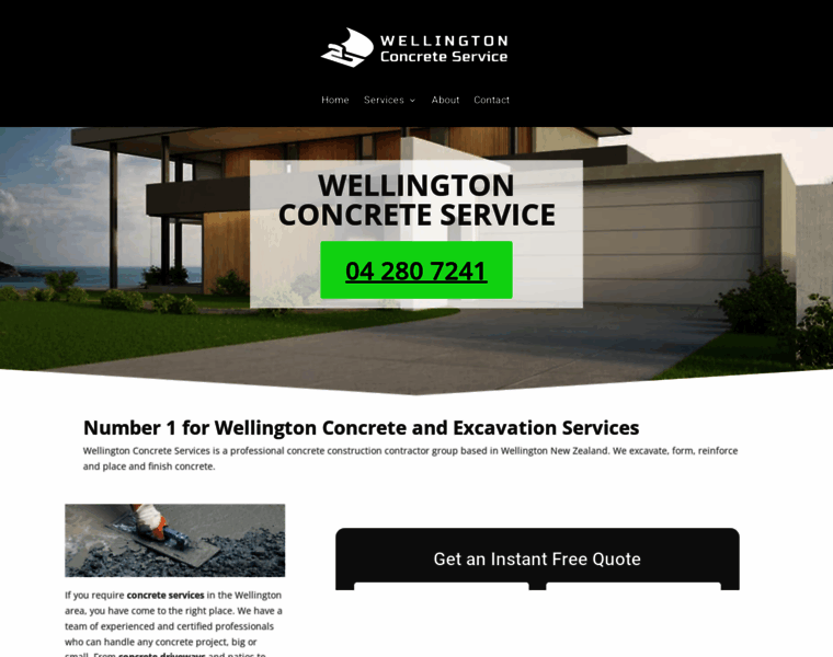 Wellingtonconcreteservice.co.nz thumbnail