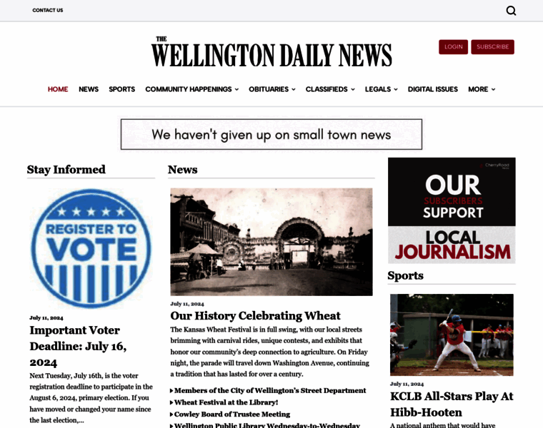 Wellingtondailynews.com thumbnail