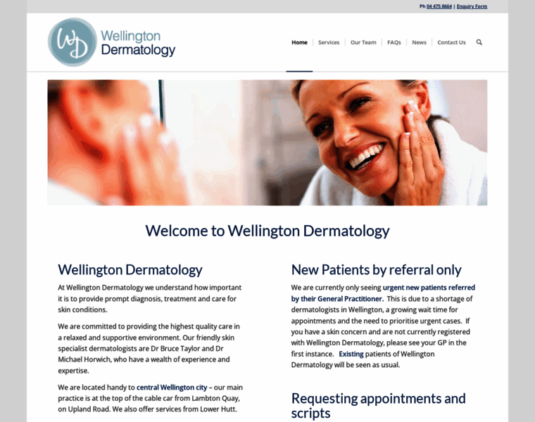 Wellingtondermatology.nz thumbnail