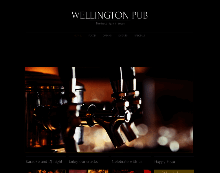 Wellingtonpub.net thumbnail