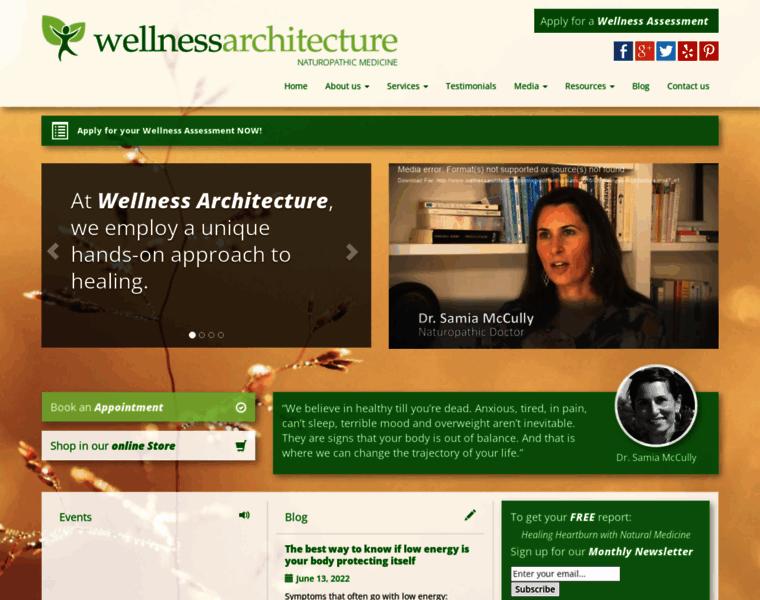 Wellnessarchitecture.com thumbnail