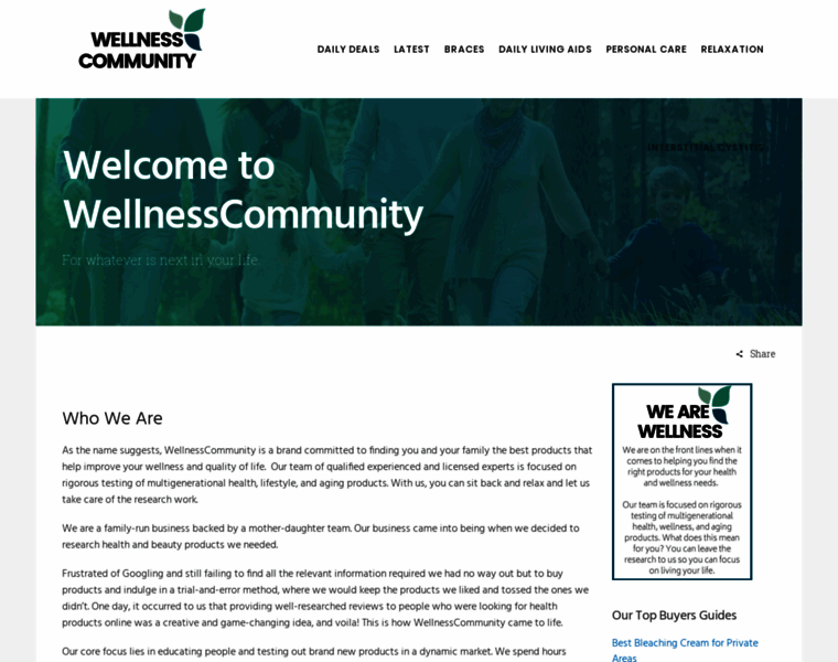 Wellnesscommunity.org thumbnail