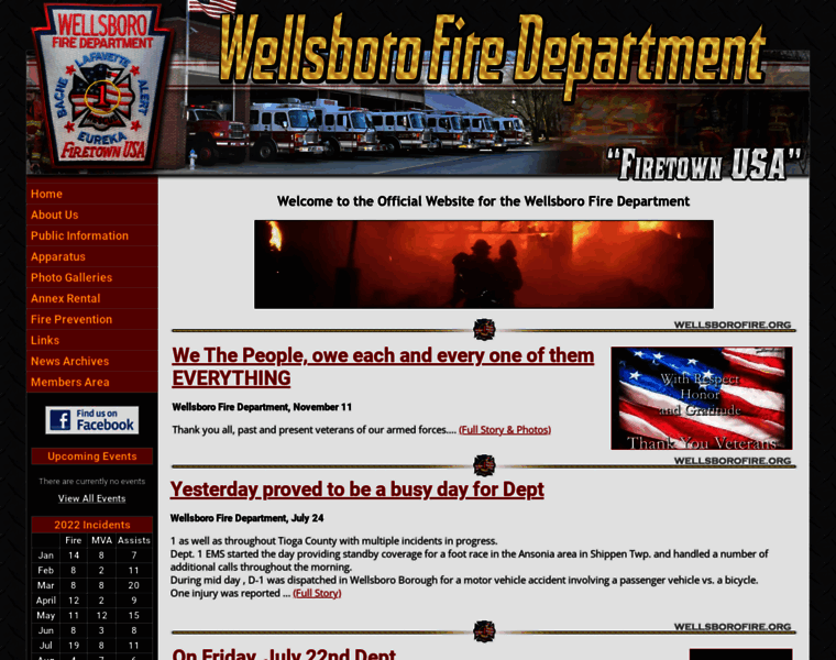 Wellsborofire.org thumbnail