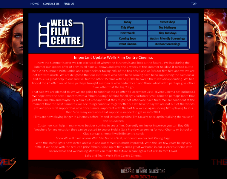 Wellsfilmcentre.co.uk thumbnail