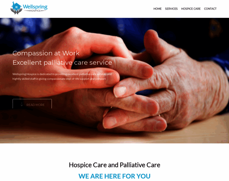 Wellspring-hospice.com thumbnail