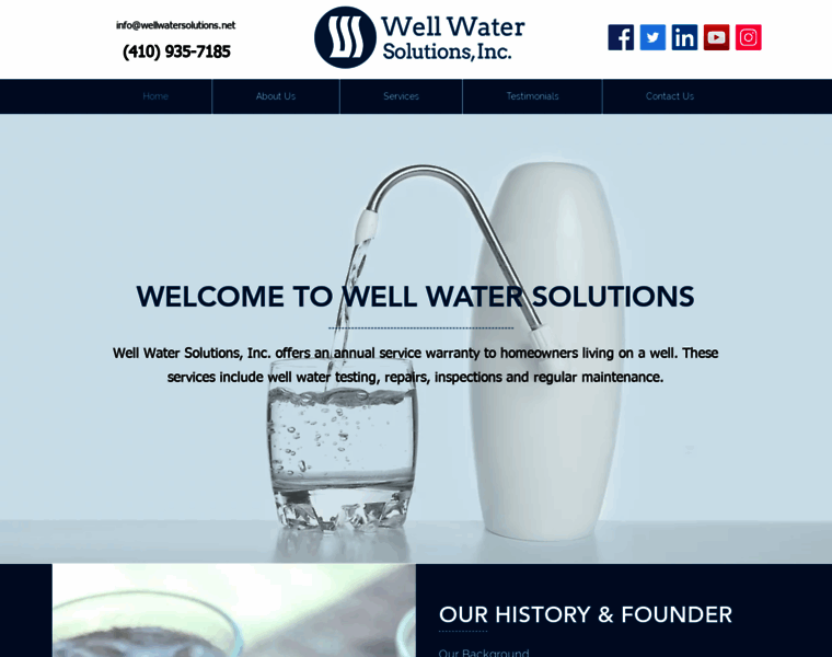 Wellwatersolutions.net thumbnail