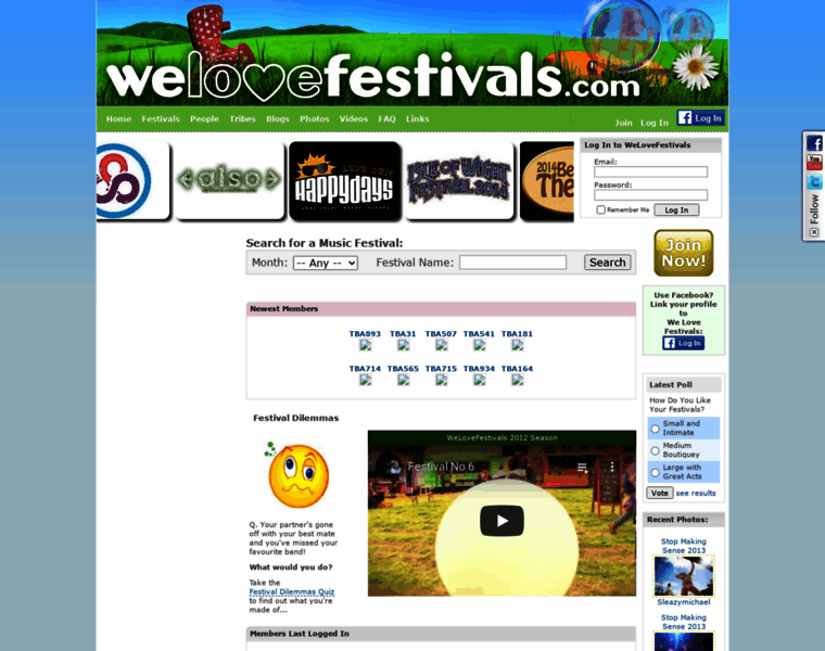 Welovefestivals.com thumbnail