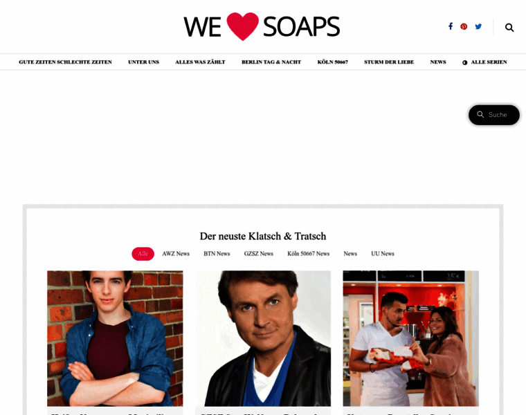 Welovesoaps.de thumbnail