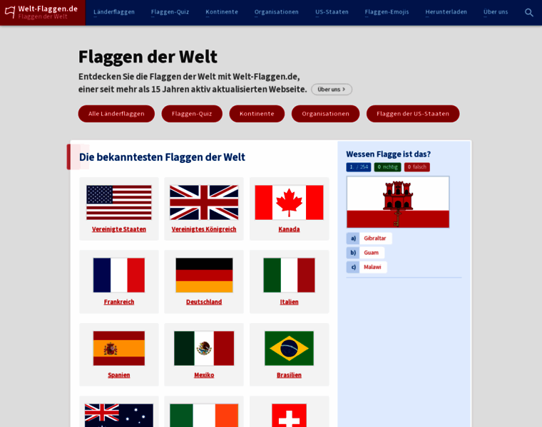 Welt-flaggen.de thumbnail