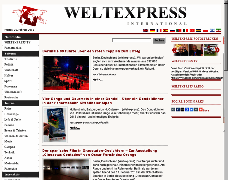 Weltexpress.de thumbnail