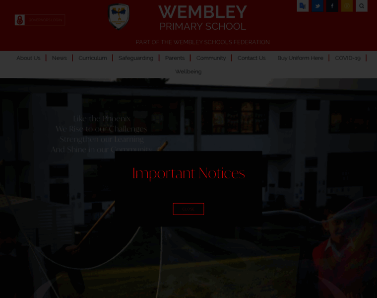 Wembleyprimary.co.uk thumbnail