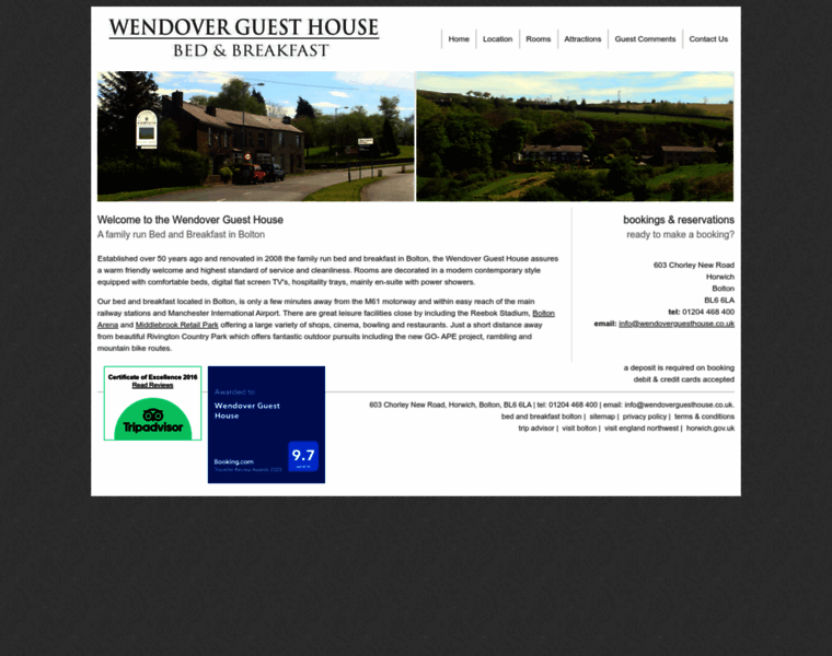Wendoverguesthouse.co.uk thumbnail