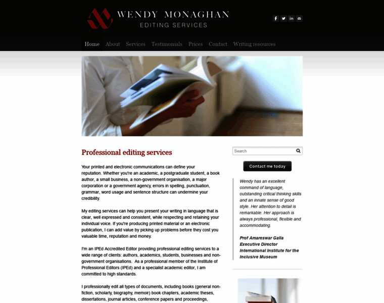 Wendymonaghan.com.au thumbnail