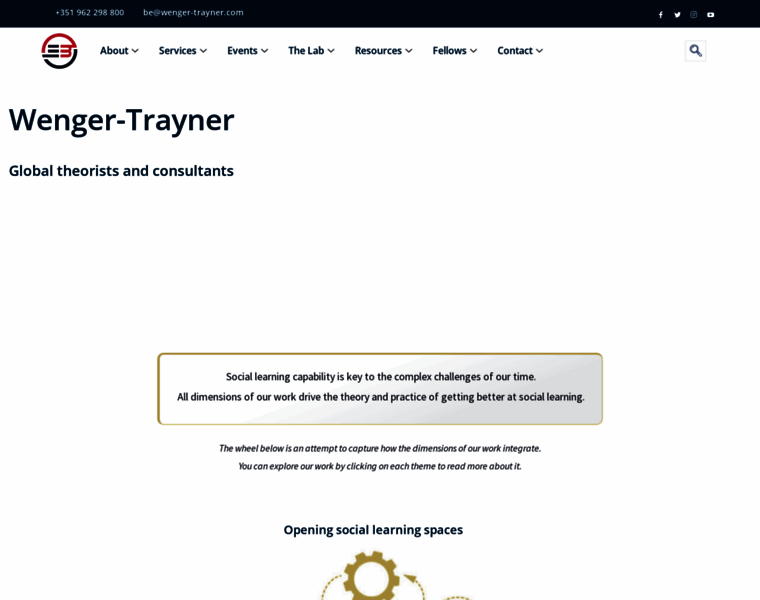 Wenger-trayner.com thumbnail