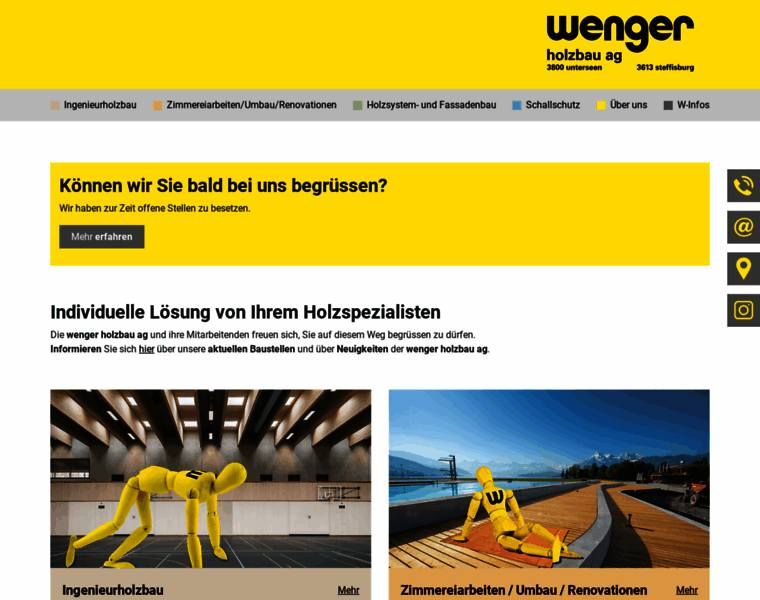 Wengerholzbauag.ch thumbnail