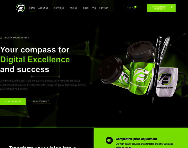 Werbeagentur-exorias.de thumbnail