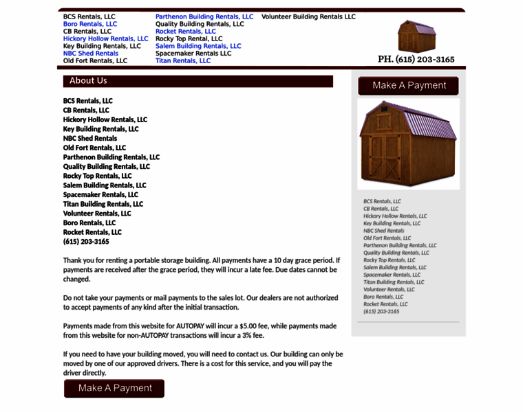 Werentsheds.com thumbnail Werentsheds.com thumbnail