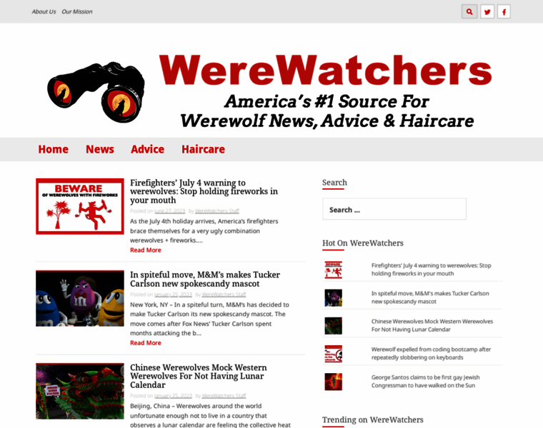 Werewatchers.com thumbnail