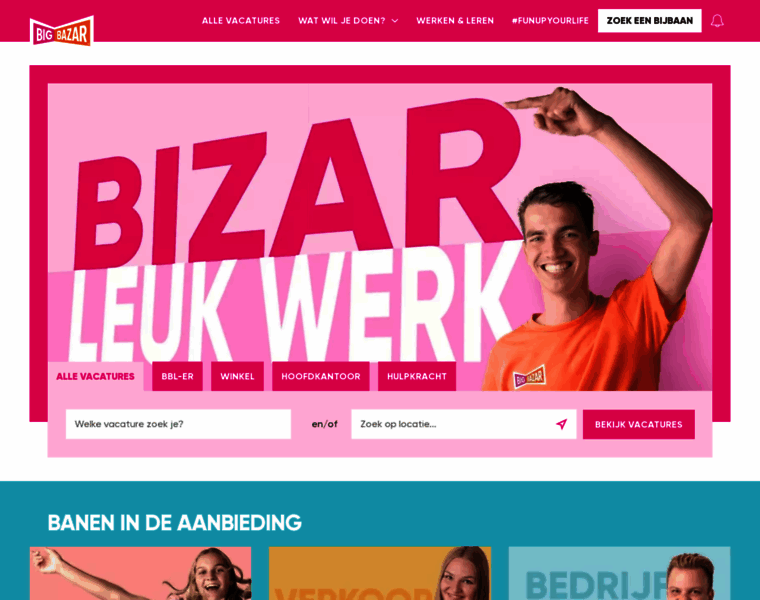 Werkenbijbigbazar.nl thumbnail
