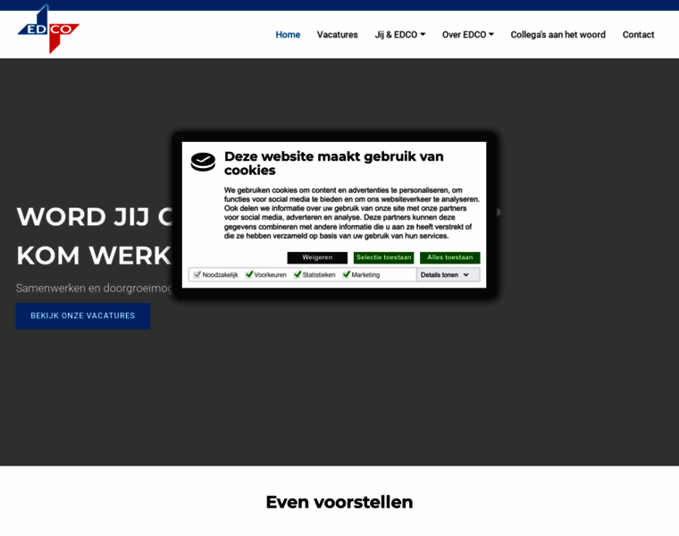 Werkenbijedco.nl thumbnail