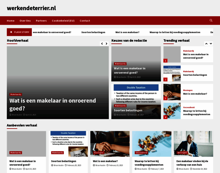 Werkendeterrier.nl thumbnail