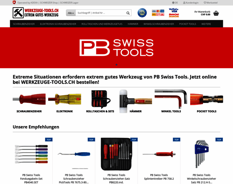 Werkzeuge-tools.ch thumbnail