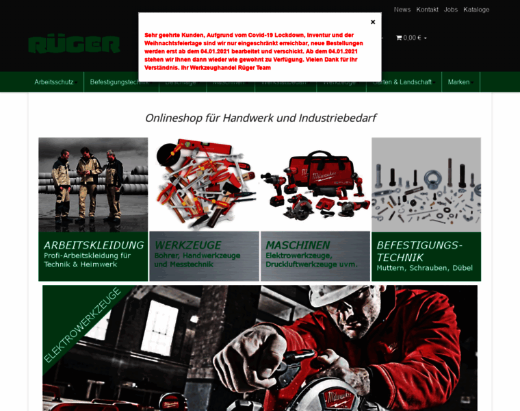 Werkzeughandel-rueger.de thumbnail