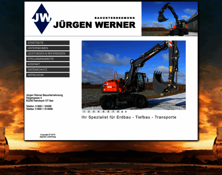 Wernerbagger.de thumbnail