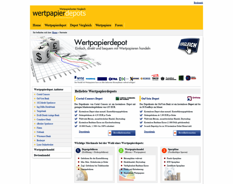 Wertpapierdepots.net thumbnail
