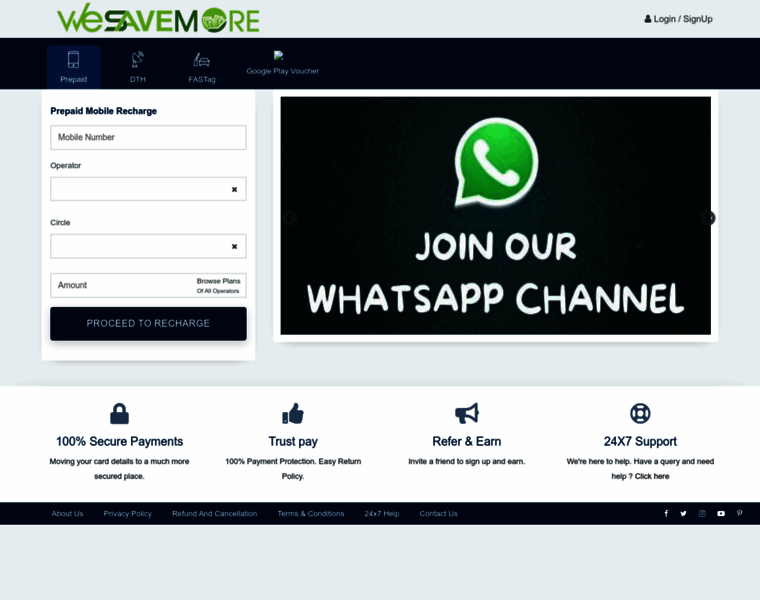 Wesavemore.in thumbnail