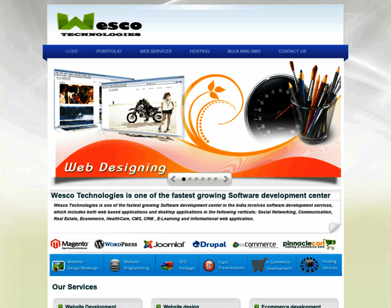 Wescotechnologies.com thumbnail