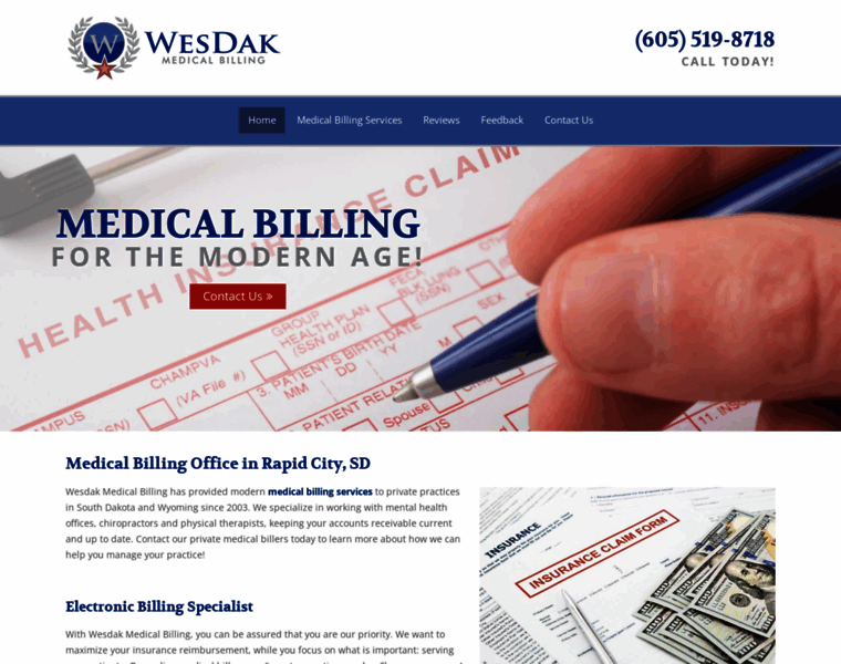 Wesdakmedicalbilling.com thumbnail