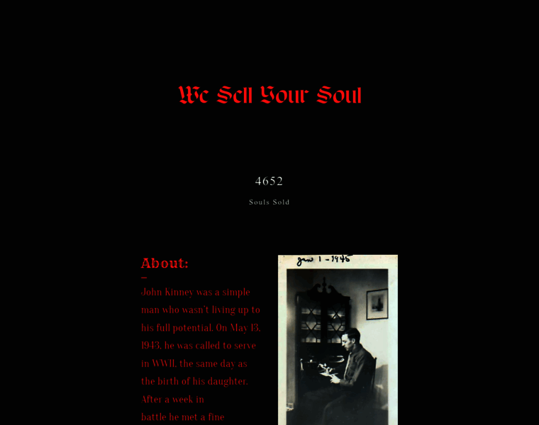 Wesellyoursoul.com thumbnail