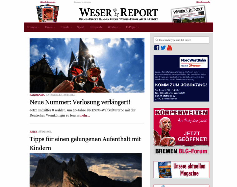 Weserreport.de thumbnail