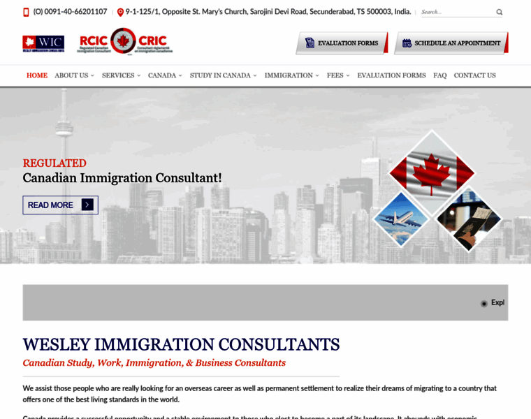 Wesleyimmigration.com thumbnail