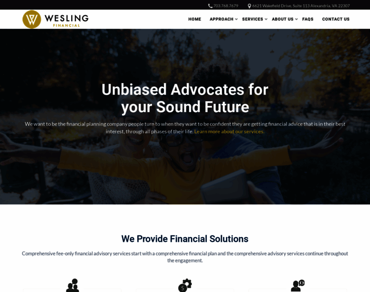 Weslingfinancial.com thumbnail