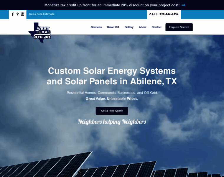 West-texas-solar.com thumbnail