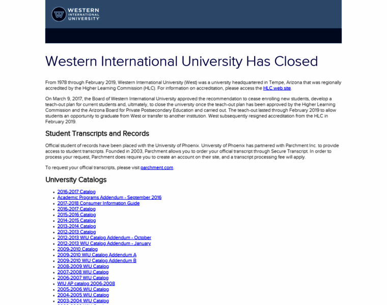 West.edu thumbnail