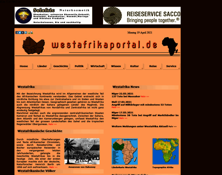 Westafrikaportal.de thumbnail