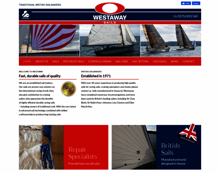 Westawaysails.co.uk thumbnail