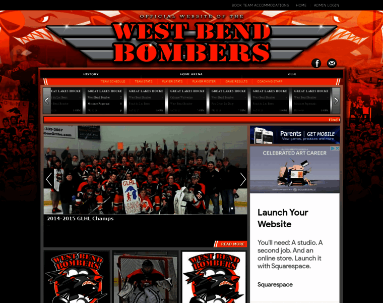 Westbendbombers.com thumbnail