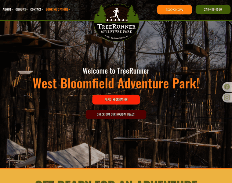 Westbloomfieldadventurepark.org thumbnail