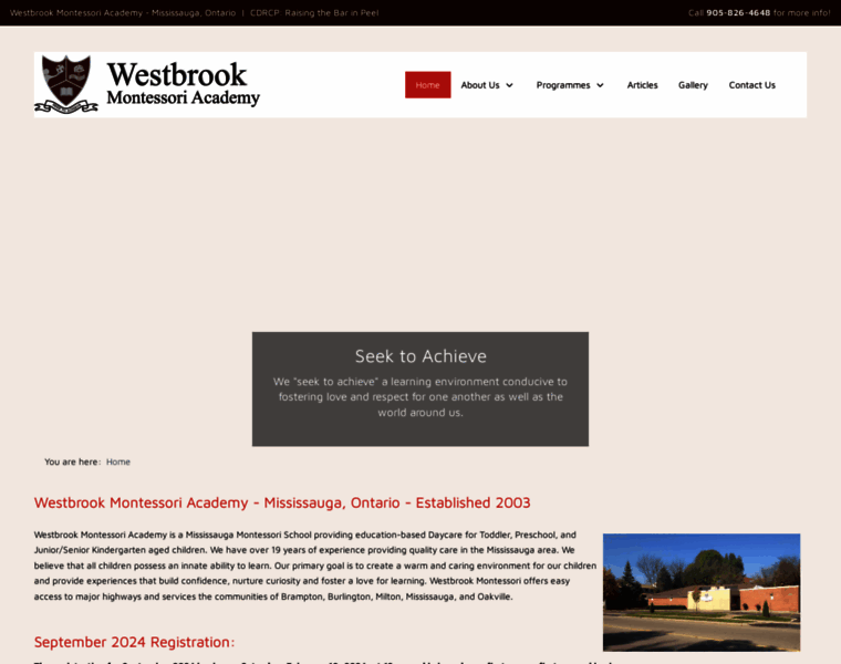 Westbrookmontessori.ca thumbnail