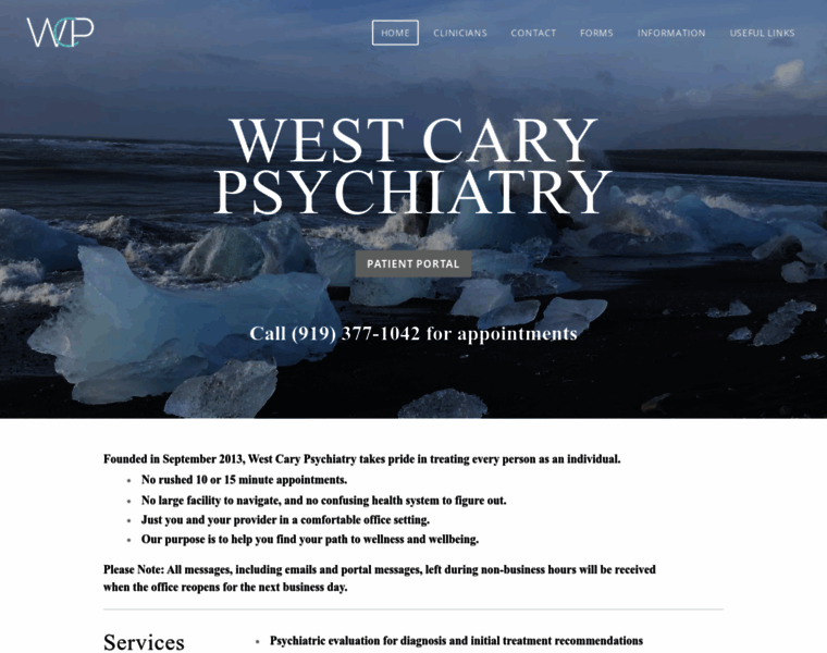 Westcarypsychiatry.com thumbnail