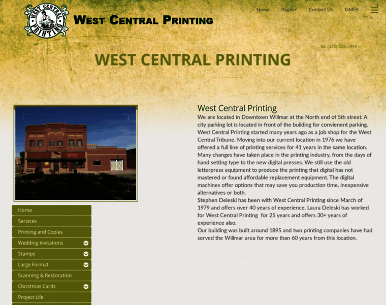 Westcentralprinting.com thumbnail
