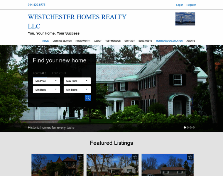 Westchesterhomesrealty.com thumbnail