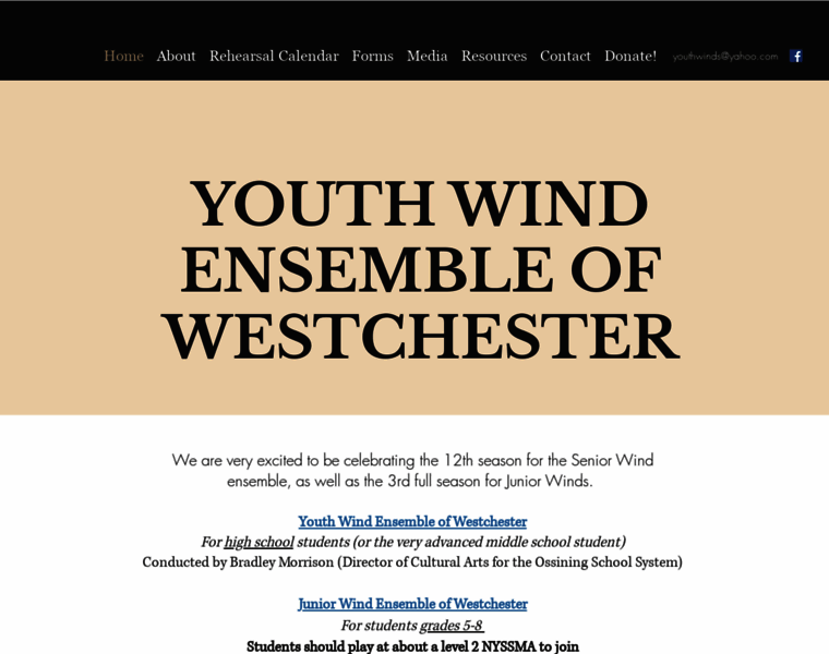 Westchesteryouthwinds.org thumbnail